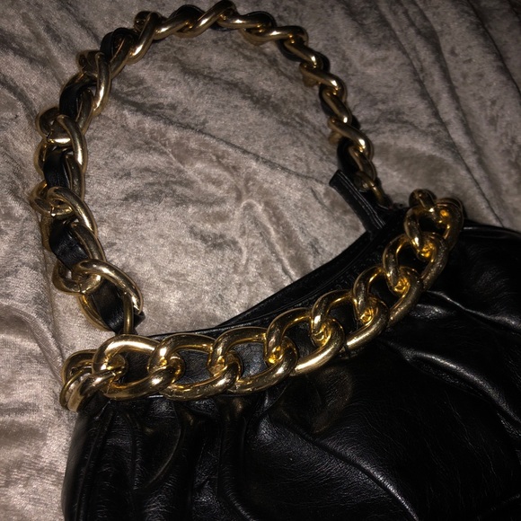Gold Chain clutch - Picture 2 of 2